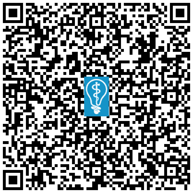 QR code image for Partial Denture for One Missing Tooth in Hollister, CA